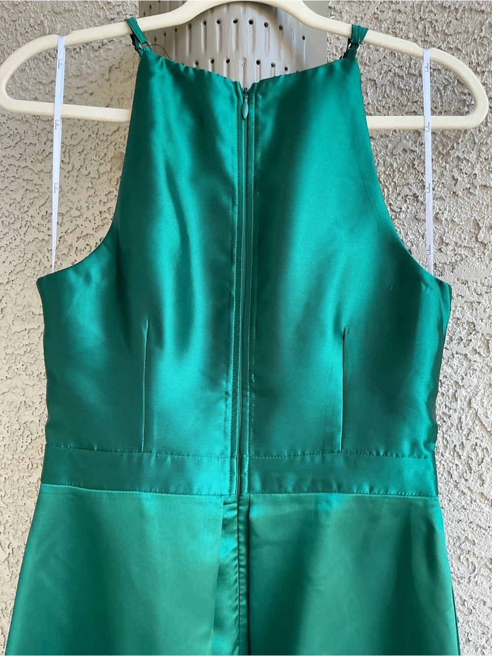 NWT Lulu’s Broadway Show Emerald Green High-Low Maxi Gown Dress M & XL 882102 - Picture 9 of 15